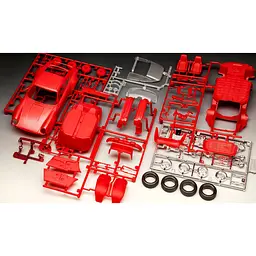 Збірна модель-копія Revell набір до 50 річниці автомобіль Porsch 911 Турбо 1:24 (RVL-05634) - мініатюра 6