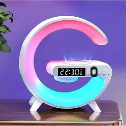Світильник із бездротовою зарядкою телефону LED G63 RGB - мініатюра 6