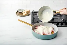 Сотейник з кришкою GreenPan Padova з керамічним покриттям 28 см (CC002827-001) - мініатюра 5