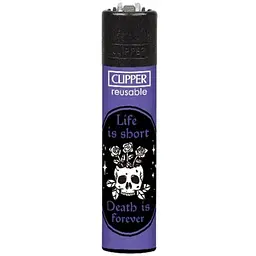 Запальничка Clipper Standard Tattoo Skulls 2. - мініатюра 3