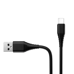 Кабель ColorWay USB - microUSB (M/M) (PVC), 2.4А, 1 м, Чорний (CW-CBUM025-BK) - мініатюра 2
