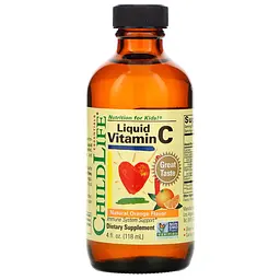 Вітаміни та мінерали ChildLife Vitamin C Liquid, 118.5 мл апельсин