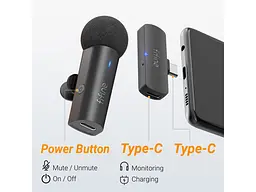 Мікрофонна радіосистема Fifine M6 Black - мініатюра 4