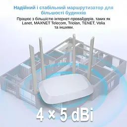 Маршрутизатор XON SmartLink X1200S5 1200Мбіт/с 5/2.4 ГГц Чорний (CNSWSW024412B 4142) - мініатюра 9