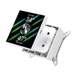 Система рідинного охолодження Gamemax GLACIER 360 LCD WH - мініатюра 10