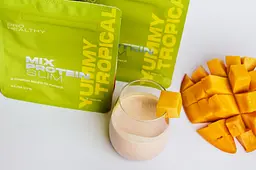 Низькокалорійний поживний коктейль Mix Protein slim Yummy Tropical 145 г Choice - мініатюра 2