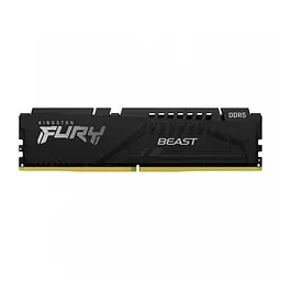 Пам'ять для настільних комп'ютерів Kingston FURY 16 GB DDR5 5200 MHz Beast Black (KF552C40BB-16)