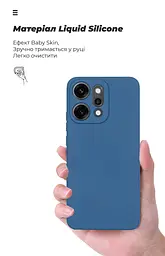 Чехол ArmorStandart ICON для OPPO Reno14 Pro 5G Camera cover Dark Blue (ARM87569) - мініатюра 7