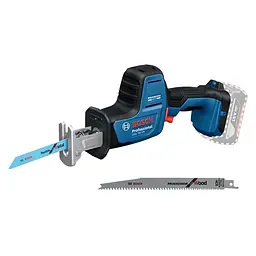 Акумуляторна шабельна пила Bosch GSA 18V-24 Professional, без акб і з/п