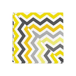Набір із 4-х серветок 35х35 YELLOW GREY ZIGZAG & SMOKY COSAS (4822052084328) - мініатюра 4