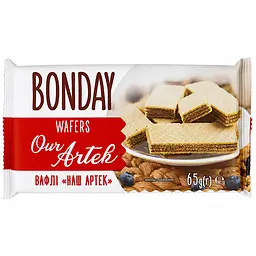 Вафлі Bonday Наш Артек 65 г
