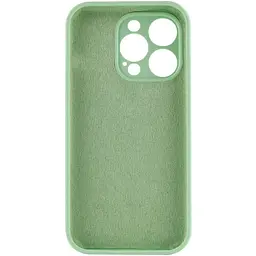 Чохол Silk Full Camera Protective (AA) NO LOGO для Apple iPhone 13 Pro (6.1") Зелений / Pistachio - мініатюра 4