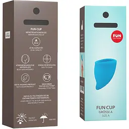 Менструальна чаша Fun Factory Fun Cup Size A - мініатюра 5