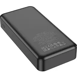 Портативна батарея Hoco J102A Cool Figure PD20W+QC3.0 20000 mAh Black - мініатюра 3