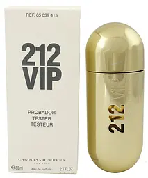  Carolina Herrera 212 VIP 80 мл ТЕСТЕР парфюмированная вода
