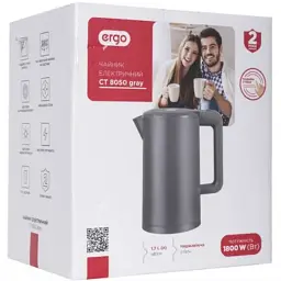 Електрочайник ERGO CT 8050 grey - мініатюра 9