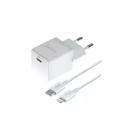 Сетевое зарядное устройство Baseus Palm Fast Charger 1C 20W Cable Type-C to Lightning Белый E0116400