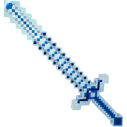 Дитяча іграшка Bambi Меч "Minecraft" MCR-M(Blue) світлові та звукові ефекти