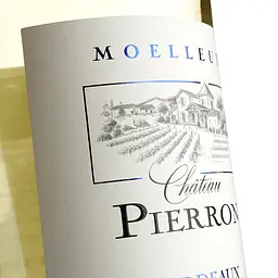 Вино Chateau Pierron Moelleux Bordeaux Blanc AOP біле солодке 0.75 л - мініатюра 4