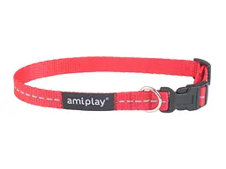 Нашийник для собак Amiplay Reflective L 35-50 * 2 см - червоний