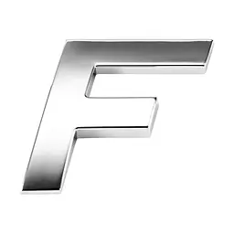 3D- літера: F нахил MAK (30200)