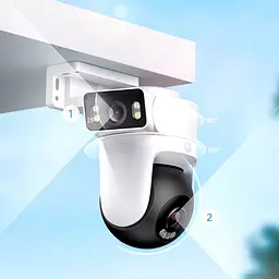IP-камера для відеоспостереження Xiaomi Outdoor CW500 Dual [BHR8242CN] [118294] - мініатюра 4