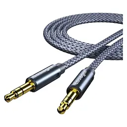 Кабель мультимедійний 3.5mm M to 3.5mm M 5.0m gray Essager (EYP35-DYD0G)