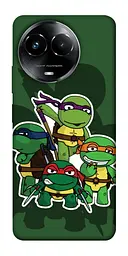 Чохол Demsky Green turtles для Realme C67 4G