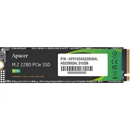SSD накопичувач Apacer AS2280Q4L 512GB (AP512GAS2280Q4L-1) [142523] - мініатюра 2