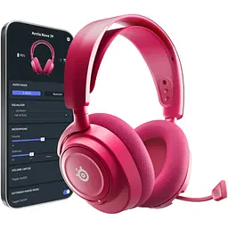 Ігрова гарнітура SteelSeries Arctis Nova 7P Gen 2 Wireless Magenta PC/PS/SW/MAC/MOB - мініатюра 3