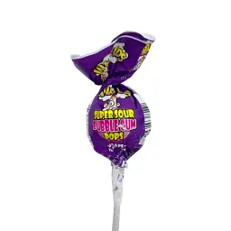 Льодяник на паличці Warheads Super Sour Bubblegum Pops, 19г - мініатюра 3