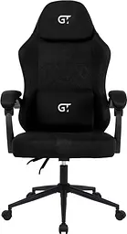 Геймерське крісло GT Racer (X-2326 Fabric Black) - мініатюра 1