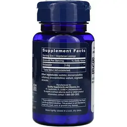 Мелатонін Life Extension Melatonin 3 мг 60 льодяників - мініатюра 2