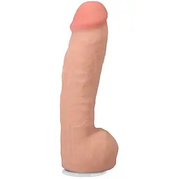 Фалоімітатор Doc Johnson The Realistic Cock ULTRASKYN 12 Inch Hung with Balls Vanilla