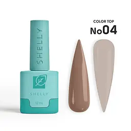 Кольоровий топ для гель-лаку 04 Color Top Shelly 12 мл