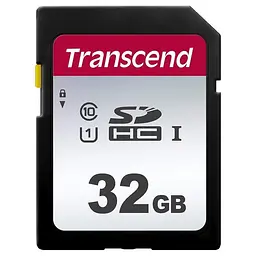 Карта пам'яті Transcend 32GB SDHC UHS-I Class 10 300S (TS32GSDC300S)