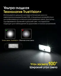 Налобний ліхтар Nitecore NU40 із датчиком наближення USB Type-C 1000лм - мініатюра 9