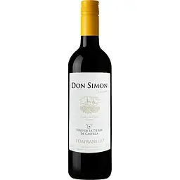 Вино Don Simon Seleccion Tempranillo червоне сухе 0.75 л