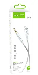 Кабель Hoco AUX UPA19 digital audio conversion cable Lightning White - мініатюра 2