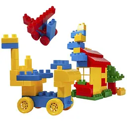 Конструктор Wader Kids Blocks 90 елементів (41296) - мініатюра 3