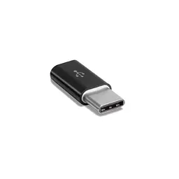Перехідник Type-C to Micro USB Lapara (LA-Type-C-MicroUSB-adaptor black) - мініатюра 3