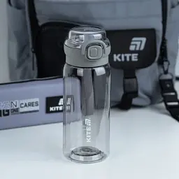 Пляшка для води Kite 500 мл сіра (K26-1316-3) - мініатюра 6