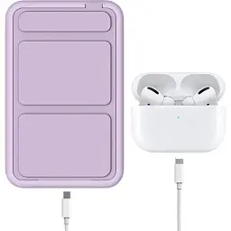 Зовнішній акумулятор Proove Hyperion 10000mAh 20W Purple (PBHN15020009) [143603] - мініатюра 6