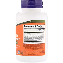Пробіотик-10 з Bifido Boost Now Foods Probiotic-10 25 млрд КУО 90 вегетаріанських капсул - мініатюра 2