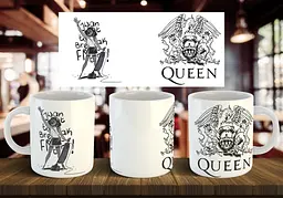 Чашка "Queen I want to back free" 330 мл