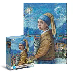Пазл "Art: Дівчина з перловою сережкою" 300680, 500 елементів - мініатюра 3