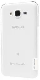 Чохол-накладка Nillkin TPU Nature Samsung Galaxy J5 SM-J500 White - мініатюра 2