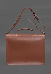 Шкіряна сумка-портфель Porte світло-коричневий - мініатюра 3