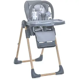 Стільчик для годування El Camino CRAFT ME 1115-W Gray, до 15 кг