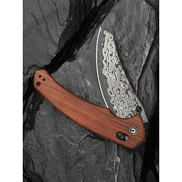 Ніж складаний Civivi Sixgill Guibourtia Wood C24050-DS1 - мініатюра 12